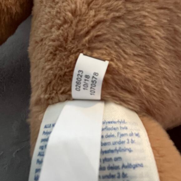 Build A Bear Workshop Brown Pink Kabu Pawlette Bunny 2018 Retired 17 inch Plush - Picture 2 of 9